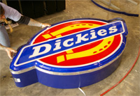 Custom Logo Box Cabinet - Dickies 